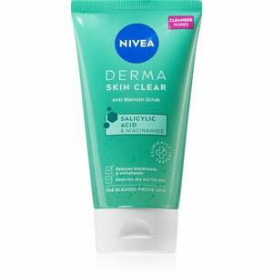Nivea Derma Skin Clear arctisztító peeling 150 ml kép