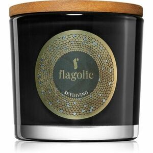 Flagolie Black Label Skydiving illatgyertya forgó dísszel 170 g kép