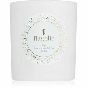 Flagolie White Label Figs, Sandalwood, Violets illatgyertya 150 g kép