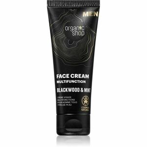 Organic Shop Men Blackwood & Mint többfunkciós krém az arcra uraknak 75 ml kép