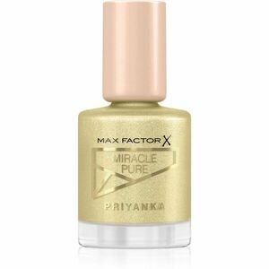 Max Factor x Priyanka Miracle Pure ápoló körömlakk árnyalat 714 Sunrise Glow 12 ml kép