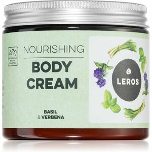 Leros Body cream basil & verbena testápoló krém a táplálásért és hidratálásért 200 ml kép