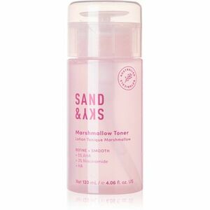 Sand & Sky The Essentials Marshmallow Toner gyengéd bőrhámlasztó tonik a bőr felszínének megújítására 120 ml kép