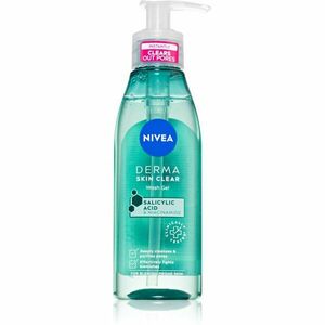 Nivea Derma Skin Clear tisztító gél az arcbőrre 150 ml kép