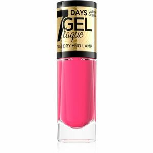 Eveline Cosmetics 7 Days Gel Laque Nail Enamel géles körömlakk UV/LED lámpa használata nélkül árnyalat 47 8 ml kép