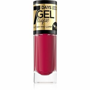 Eveline Cosmetics 7 Days Gel Laque Nail Enamel géles körömlakk UV/LED lámpa használata nélkül árnyalat 49 8 ml kép
