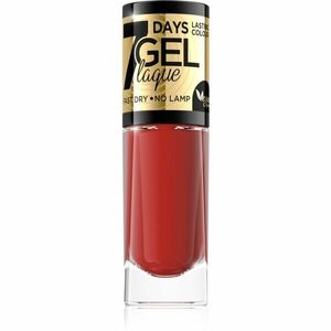 Eveline Cosmetics 7 Days Gel Laque Nail Enamel géles körömlakk UV/LED lámpa használata nélkül árnyalat 53 8 ml kép