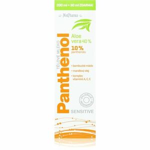 MedPharma Panthenol 10% Sensitive intenzíven hidratáló testápoló tej regeneráló hatással 230 ml kép