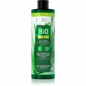 Eveline Cosmetics Bio Organic Natural Aloe Vera kondícionáló a száraz, sérült hajra 400 ml kép