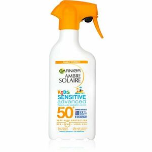 Garnier Ambre Solaire Sensitive Advanced védő spray gyermekeknek SPF 50+ 270 ml kép