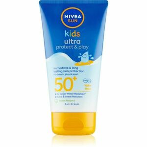 Nivea Sun Protect & Play naptej gyermekeknek SPF 50+ 150 ml kép