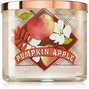 Bath & Body Works Pumpkin Apple illatgyertya V. 411 g kép