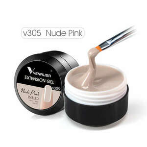 Venalisa Builder gel 15 ml V305/Nude pink (hosszabbító zselé) kép