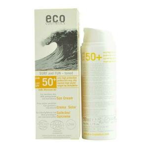 Bio Napvédő Krém SPF 50+ Extra Vízálló SURF & FUN Eco Cosmetics, 50ml kép