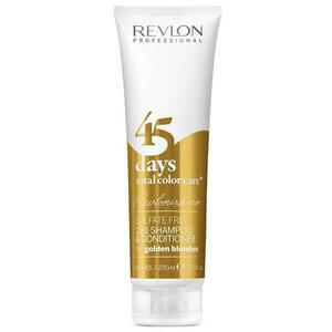 2 az 1-ben Sampon és Balzsam - Revlon Professional 45 Days Total Color Care Golden Blondes 275 ml kép