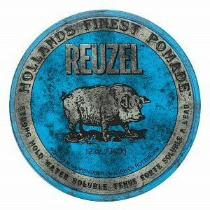 Reuzel Holland's Finest Pomade Blue Strong Hold High Sheen pomádé erős és fényes hajért 340 g kép