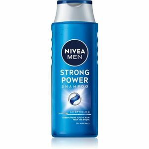 Nivea Men Strong Power erősítő sampon uraknak 400 ml kép