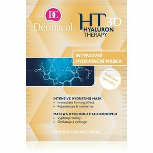 Dermacol Hyaluron Therapy 3D intenzív hidratáló maszk hialuronsavval 16 g kép
