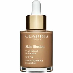 Clarins Skin Illusion Natural Hydrating Foundation világosító hidratáló make-up SPF 15 árnyalat 114N Cappuccino 30 ml kép