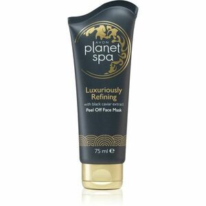 Avon Planet Spa Luxury Spa luxus regeneráló lehúzható arcmaszk fekete kaviár kivonattal 75 ml kép