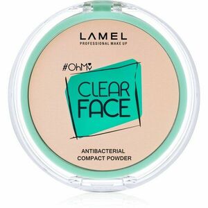 LAMEL OhMy Clear Face kompakt púder antibakteriális adalékkal árnyalat 405 Sand Beige 6 g kép