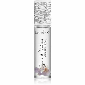 Lovely Good Vibes roll-on kristályokkal az ajkakra Grape Oil 6 ml kép