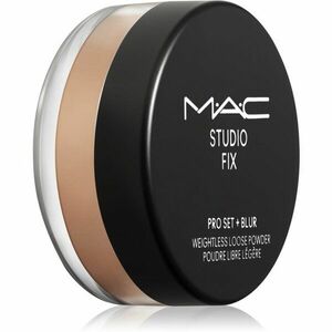 MAC Cosmetics Studio Fix Pro Set + Blur Weightless Loose Powder mattító fixáló púder árnyalat Dark 6, 5 g kép