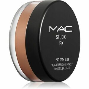 MAC Cosmetics Studio Fix Pro Set + Blur Weightless Loose Powder mattító fixáló púder árnyalat Deep Dark 6, 5 g kép