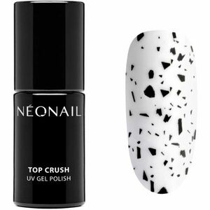 NeoNail Top Crush fedőlakk UV/LED-es lámpákhoz árnyalat Black Gloss 7, 2 ml kép