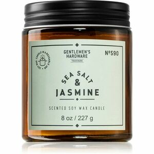Gentlemen's Hardware Sea Salt & Jasmine illatgyertya 227 g kép