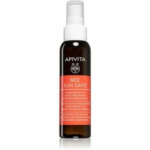 Apivita Bee Sun Safe hidratáló olaj nap által károsult haj 100 ml kép