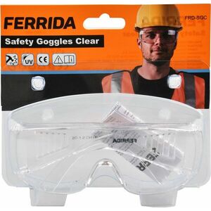 FERRIDA átlátszó védőszemüveg kép