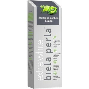 WHITE PEARL Extra White Bamboo Carbon and Aloe 75 ml kép