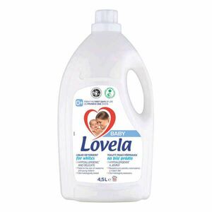 Lovela Baby Hipoallergén Folyékony Mosószer fehér ruhákhoz 4, 5L - 50 mosás kép