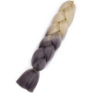 Szintetikus haj szivárványos ombre szőke szürke kép