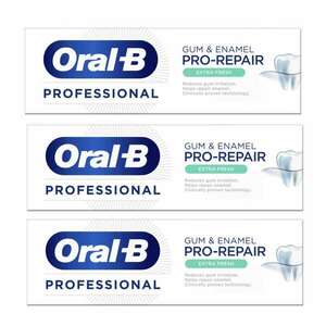 Oral-B Professional Gum & Enamel Pro-Repair Fogkrém 3x75ml kép