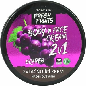 VIVACO Body Tip Fresh Hroznové víno Zvláčňující krém na obličej a Tělo 200 ml kép