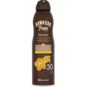 HAWAIIAN TROPIC Protective Dry Oil Continuous Spray SPF30 177 ml kép
