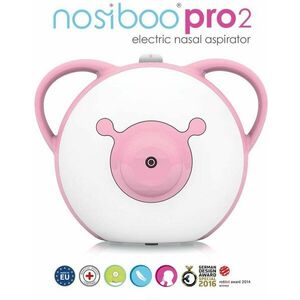 Nosiboo Pro2 Elektrická odsávačka nosních hlenů růžová kép