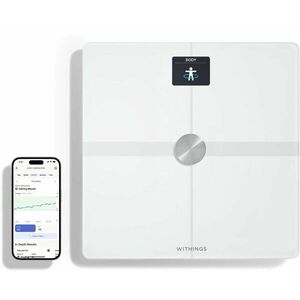 Withings Body Smart Advanced Body Composition Wi-Fi Scale - White kép