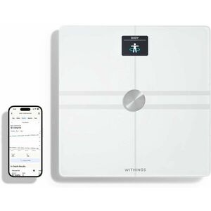 Withings Body Comp Complete Body Analysis Wi-Fi Scale - White kép