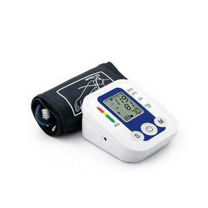 Digitális automata vérnyommásmérő WHO skálával, felkaros kép