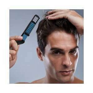 Többfunkciós elektromos haj- és szakállformázó fésű férfiaknak -... kép