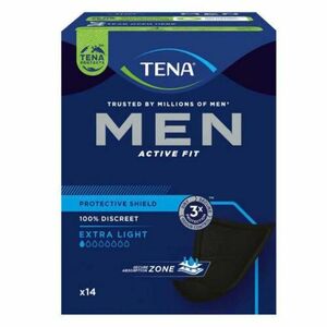 Inkontinencia betét férfiaknak, 140ml, 14db, Tena Men Active Fit kép