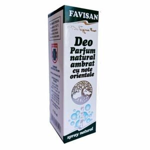 Természetes Deo Parfüm Keleti Jegyekkel Borostyánozva Favisan, 50ml kép