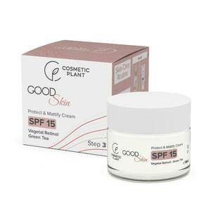 Mattító Védő Krém - Cosmetic Plant Good Skin Protect & Mattify Cream SPF 15, 50ml kép