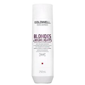 Sampon Szőke Hajra - Goldwell Dualsenses Blondes & Highlights Anti-Yellow Shampoo 250ml kép