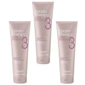 Hajápolási Krém Csomag, 3 db. - Alfaparf Milano Keratin Therapy Lisse Design Detangling Cream, 150ml kép