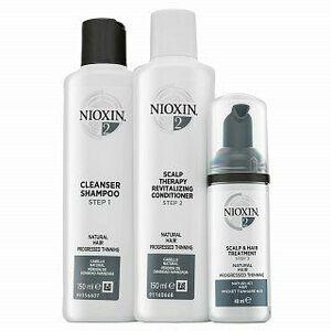 Nioxin System 2 Trial Kit készlet hajhullás ellen 150 ml + 150 ml + 40 ml kép