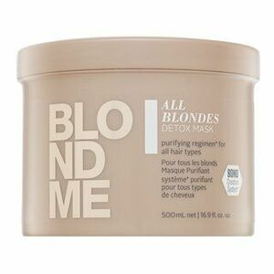 Schwarzkopf Professional BlondMe All Blondes Detox Mask erősítő maszk szőke hajra 500 ml kép